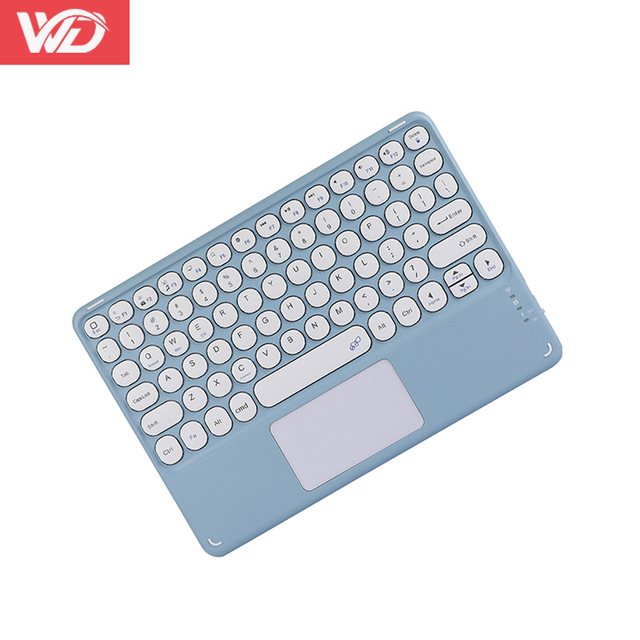 Wireless Keyboard with Touchpad for iPad Keyboard iPhone Samsung Galaxy Xiaomi Huawei Microsoft Surface HP