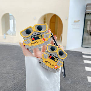 Offre Spéciale 3D dessin animé Wall-E Robot Design étui pour écouteurs avec clip pour <span class=keywords><strong>Airpods</strong></span> <span class=keywords><strong>Pro</strong></span> Creative mignon <span class=keywords><strong>Android</strong></span> couverture pour <span class=keywords><strong>Airpods</strong></span> 1/2/<span class=keywords><strong>3</strong></span> - Product Image 2