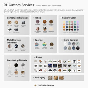 Conjunto de Asientos Curvos Modernos para Restaurante, Sofá Comercial con Mesas y Sillas Personalizadas para Muebles de Comedor - Product Image 5