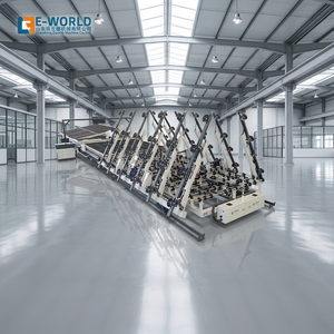 Machine de chargement de verre E-WORLD, épaisseur 3-19 mm, machine de découpe de verre automatique de haute précision, construction en acier - Product Image 1