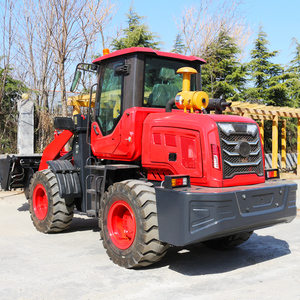 Truk pemuat <span class=keywords><strong>frontend</strong></span> murah mini depan kompak kecil pemuat log depan digenggam roda mini Tiongkok 2 T untuk proyek - Product Image 6