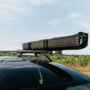 Carpa de techo para 5 personas con toldo de 180 grados, carpa de aluminio para camping, carpa rígida de techo para camioneta con toldo de 180 grados. - Product Image 6