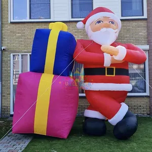 Wholesale commercial advertising airblown chrismas display opblaasbare kerstman inflatable santa claus model