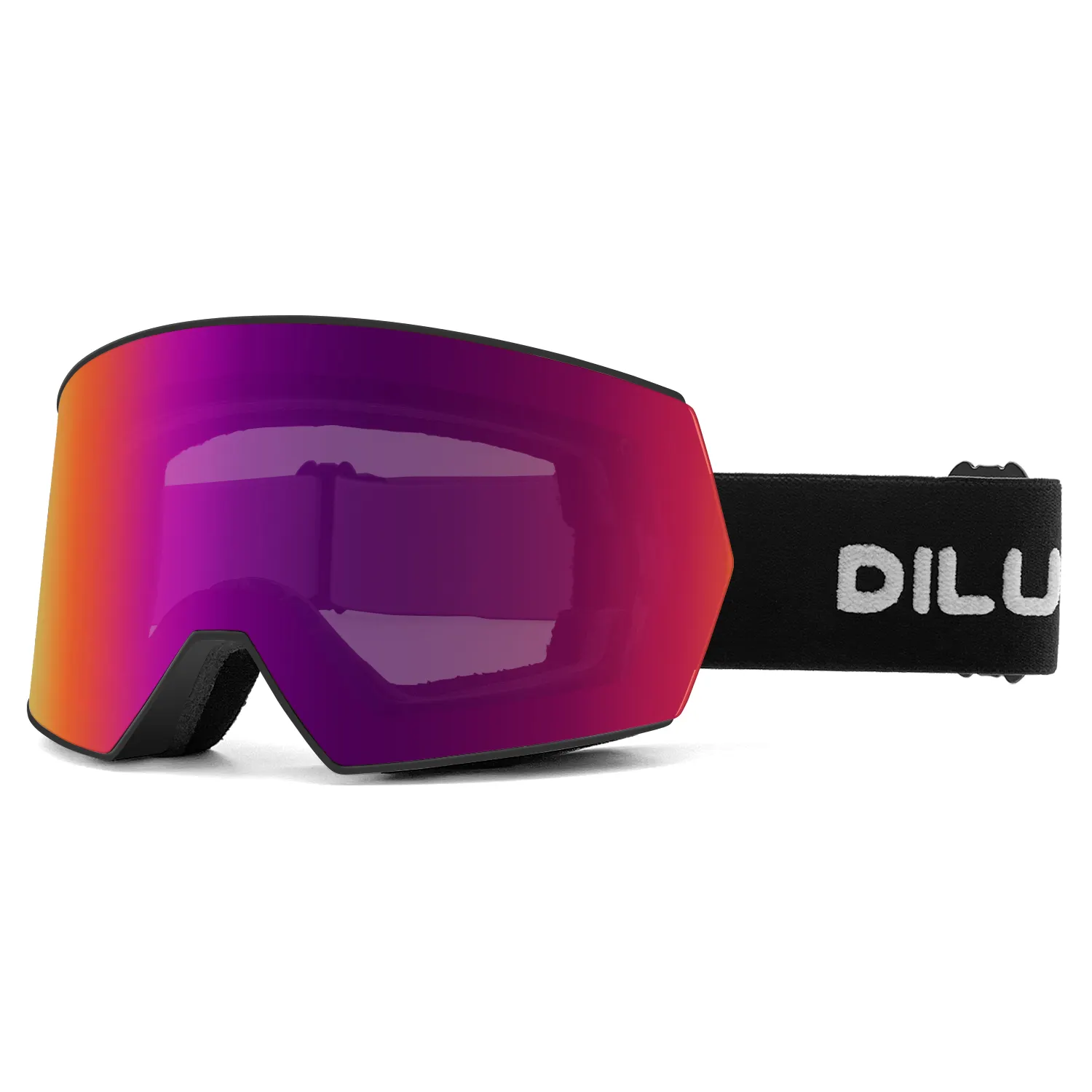2024 Women Mens Snowboard Sports Googles OEM Custom Logo OTG Frameless Retro Anti Fog magnet Snow Goggles ski Goggles