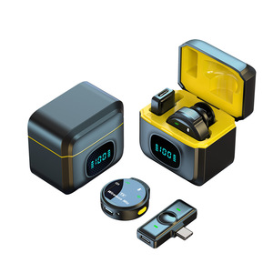 Nhà Máy Trực Tiếp <span class=keywords><strong>Mini</strong></span> Lavalier Micro Không Dây Với Loại C IOS Receiver Cho Điện Thoại Thông Minh Máy Ảnh Sống Vlog - Product Image 6
