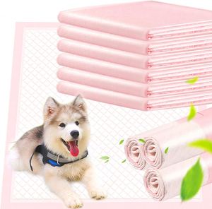 Tapis d'apprentissage pour chien jetable haut de gamme en tissu doux et matériau SAP, super absorbant, imperméable IP67, style tendance, aide à l'apprentissage des chiots - Product Image 1