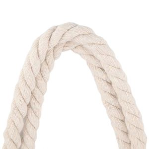 Sac à bandoulière en toile de coton personnalisé avec impression de fil, pour la plage, le shopping, l'été, avec fermeture éclair, pour femme, vente en gros - Product Image 4