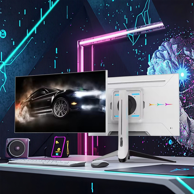 Factory Supply 27-Inch 1K IPS LED Computer Monitor 165Hz 1ms Response Gaming Colorful Backlight Rotating Design CE FCC Certified