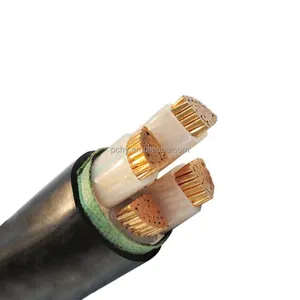 XLPE Insulation Power Cable Underground Electric Wire 3 Phase 10mm 16mm 25mm 4 Core Aluminium Cable