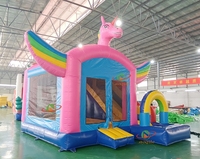 Petits châteaux pleins d'entrain gonflables faits sur commande rebond gonflable de maison sautant commerciale extérieure de rebond pour des enfants et l'adulte