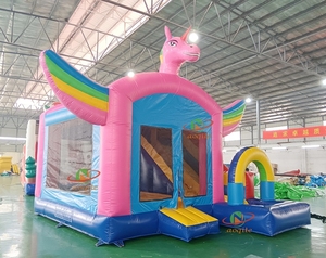 Nhỏ tùy chỉnh Inflatable lâu đài bouncy ngoài trời thương mại nhảy nhà bị trả lại Inflatable cho trẻ em và người lớn - Product Image 3