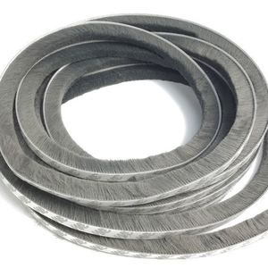 Aluminum Alloy <strong>Sliding</strong> <strong>Doors</strong> windows Frame Side Wool Pile Self Adhesive Draft <strong>Mohair</strong> Seal Strap Felt Sealer Weather Strip Brush - Product Image 1