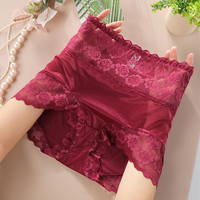 ZhenShangMei sous-vêtements femmes Lingerie de luxe respirant femme slips hanche levage taille haute dentelle femmes culottes