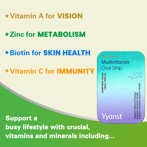Tiras Orales Multivitamínicas con Sabor a Mango OEM/ODM para Adultos - Control Natural de la Energía, Apoyo a la Salud Intestinal, Veganas, Sin Gluten - Product Image 4