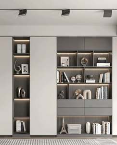 Custom Size Soft Minimalist Display <b>Cabinets</b> Solid Wood Bedroom Living Room Furniture for Home Hotel <b>Hall</b> Use - Product Image 1