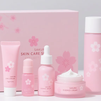 Cosmétiques coréens usine de beauté OEM produits de soins de la peau sérum pour le visage masque facial anti-âge crème collagène d'escargot ensemble de soins de la peau