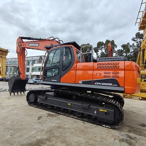 รถขุดมือสอง DOOSAN DX225 22 ตัน ปั๊มไฮดรอลิก Doosan Mottrol ความจุบุ้งกี๋ 1.05 เมตร กำลัง 108 วัตต์ วาล์ว KYB ชั่วโมงการใช้งานต่ำ สภาพ 90% ใหม่ - Product Image 2