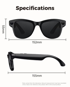 Hot Sale Manufacturer M02 Ultra Smart <b>Glasses</b> <b>Camera</b> Video AI Translation Image Recognition Waterproof Charging Case - Product Image 1