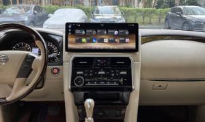 Pour Infiniti QX80/Nissan Patrol 2010-2022 Écran tactile 17 pouces Lecteur multimédia Android pour voiture GPS TV USB CarPlay Android Auto - Product Image 4