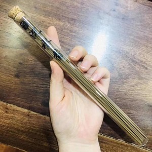 Tubo de ensayo de vidrio delgado de 6x30 mm, diámetro pequeño, grosor de 0,25 mm, para uso en laboratorio - Product Image 1