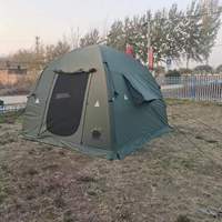 Toile de coton gonflable à l'air, tente de randonnée de camping imperméable au qatar/au qatar/aux émirats arabes unis, fournisseurs d'arabie saoudite