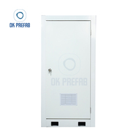 Toilettes d'urgence portatives préfabriquées mobiles Offre Spéciale, toilettes chimiques en acier, toilettes portatives mobiles pour la construction