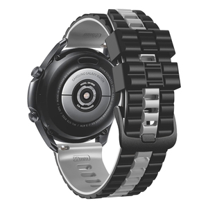 BEEFLYPOWER Bracelet universel en silicone élastique respirant bicolore de 22 mm pour montres connectées Ocean, compatible avec les modèles 3 et <span class=keywords><strong>GT3</strong></span> (10) - Product Image 5