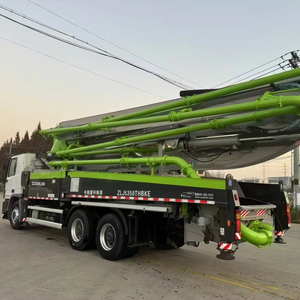 Camión Bomba de Concreto Diésel Zoomlion de 62m, Marca Líder en China, con Motor de Shanghái, en Venta - Product Image 1
