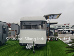 Nuevo estilo, aperitivos de café móviles personalizados, dulces, comida, remolque, camión, carrito de comida rápida, barra de frutas, <span class=keywords><strong>supermercado</strong></span> - Product Image 5