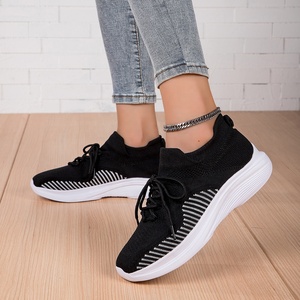Sneaker da donna <span class=keywords><strong>con</strong></span> <span class=keywords><strong>zeppa</strong></span> in maglia da donna maglia volante estate inverno autunno primavera <span class=keywords><strong>con</strong></span> comodo Design a <span class=keywords><strong>zeppa</strong></span> - Product Image 1