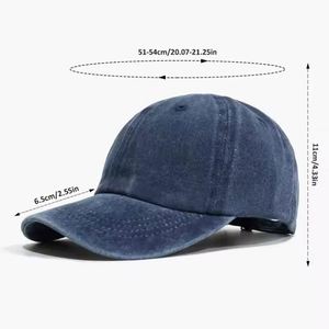 Wholesale Blank Washed Unstructured Low Profile Dad Hat <b>Custom</b> Logo Cotton Plain Strapback Vintage Baseball Cap - Product Image 2