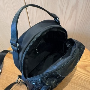Mochila de Lentejuelas Personalizada para Niña, Cuero Genuino, Gran Capacidad, Casual, de Moda, Verano, con Cierre, Forro de Poliéster - Product Image 3