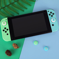 Manchettes de joystick en silicone pour Nintendo Switch, HOXC Analog Stick Joystick Rubber Silicone Thumb Stick Thumb Grip Cover Case Skin Joystick Grips