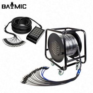 ขายสายเคเบิล XLR แบบ Snake Cable ขนาด 8 10 12 16 24 32 ช่อง ความยาว 10 20 30 50 100 เมตร สำหรับส่งสัญญาณเสียงบนเวที พร้อมระบบจัดการสายเคเบิล - Product Image 4