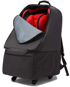 Car Seat Travel Bag With Wheels Car Seats Backpack Baby Car Seat Travel Bag For Airplane Airport Gate Check Bag