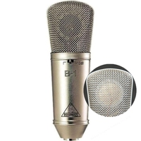 Behringer mikrofon kondensor Studio diafragma besar percikan emas B-1