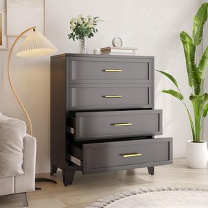 Tủ lưu trữ với ngăn kéo với <span class=keywords><strong>4</strong></span> ngăn kéo hiện đại kim loại lưu trữ ngực có thể tháo rời cấu trúc hành lang, lối vào, phòng ngủ - Product Image 3