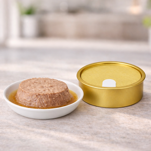 Bol scellé en aluminium <span class=keywords><strong>de</strong></span> qualité alimentaire pour aliments pour animaux <span class=keywords><strong>de</strong></span> compagnie, facile à décoller, pour l'emballage d'aliments humides pour chats, alternative aux boîtes <span class=keywords><strong>de</strong></span> conserve traditionnelles - Product Image 3