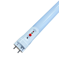 Tube LED T8 d'urgence 4FT 18W 100V 277V AC 2300Lm avec batterie de secours 120 minutes, éclairage d'urgence, remplace le tube fluorescent 40W