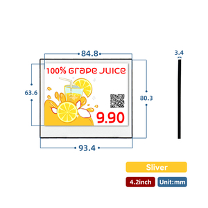 Etiqueta Electrónica NFC de 4.2'' Ultra Delgada, Solución Inteligente de Señalización Digital POP EZ para Boutiques, Supermercados, Centros Comerciales, Oficinas y Salas de Reuniones - Product Image 1