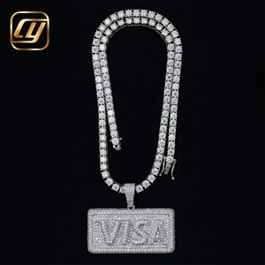 Pendentif Croix Hip Hop Iced Out en Or Véritable 10K 14K avec Diamants de Laboratoire CHOYUE – Bijou Tendance Style Buss Down - Product Image 5