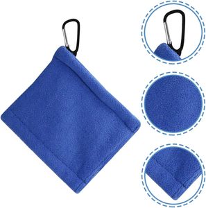 Serviette <span class=keywords><strong>de</strong></span> <span class=keywords><strong>golf</strong></span> avec mousqueton, en microfibre, multifonction pour le nettoyage des clubs et des balles sur le parcours <span class=keywords><strong>de</strong></span> <span class=keywords><strong>golf</strong></span> - Product Image 1