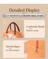 Sac à déjeuner promotionnel personnalisé avec LOGO, motif dessin animé mignon, sac de pique-nique portable en tissu Oxford épais, isotherme, sac à riz, pour le bureau