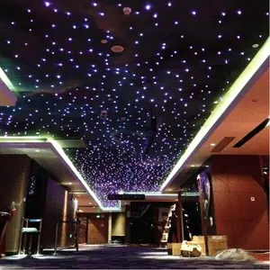 Fiber Optic Star Ceiling Light RGBW LED Lighting Star Ceiling Panel With Remote Control For Home Theater