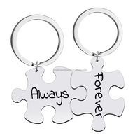 Porte-clés personnalisé en acier inoxydable gravé sur mesure pour animaux de compagnie – Cadeaux et promotions