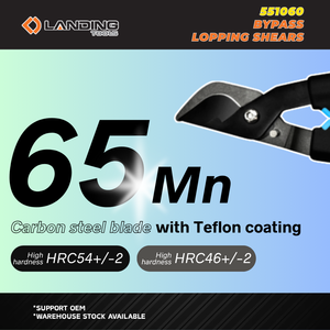 551060 Heavy Duty Telescopic Bypass <b>Lopper</b> with 50C High Carbon Steel Blade for Cutting High Branches and Limbs - Product Image 4