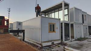 منزل فولاذي قابل للطي مستعمل بجودة متميزة للاستخدام في الفنادق والأماكن الخارجية - Product Image 6