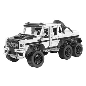 <span class=keywords><strong>Rael</strong></span> J901B Blocs Nano en Plastique ABS 800+ Pièces Édition Technologique G63 Créative Jouet Éducatif pour Enfants Voitures d'Assemblage MOC Tout-Terrain - Product Image 1
