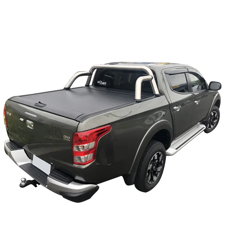 Factory Direct Sale Retractable Roller Lid Bed Cover Rear Cover Mt-T Roller Tonneau Cover For Toyota Hilux