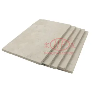 Architectural Decorative Plate Fiber Cement Board Making Machine Precast Lightweight Panel Hongfa
